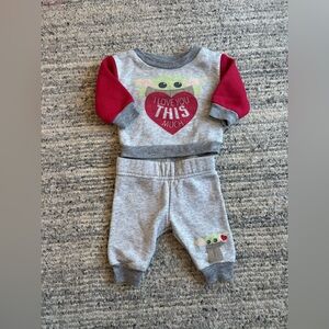 Star Wars Valentine Yoda Outfit